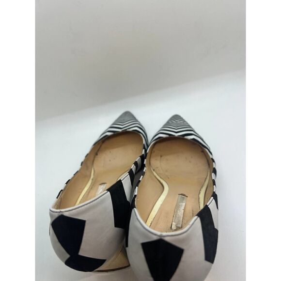 Nicholas Kirkwood Block-Heel Pumps in Zigzag Print Sz. 36 (US 6) - Picture 11 of 13